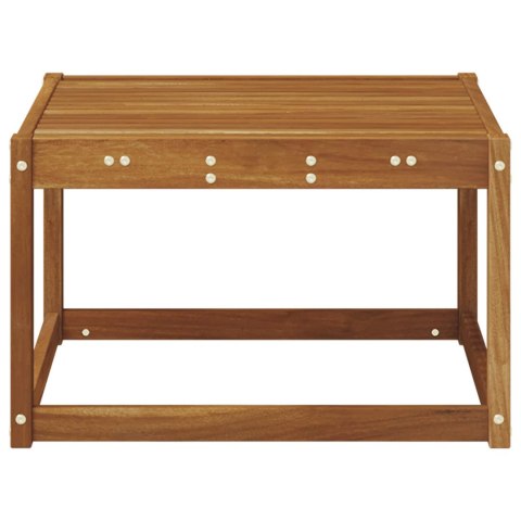 VidaXL Stół na Zewnątrz Lite Drewno Akacji Naturalny 59 x 59 x 37 cm