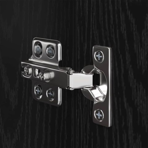 VidaXL Zestaw szafek RTV 5 pcs Czarny Dąb Materiał drewnopochodny