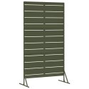 EKRAN PRYWATNOŚCI OLIWKOWY 100X50X180CM STAL
