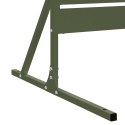EKRAN PRYWATNOŚCI OLIWKOWY 100X50X180CM STAL