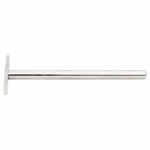 VidaXL Wsporniki półek pływających, 12 szt., Ø10x150 mm, stal węglowa