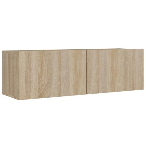 VidaXL 8-częściowy zestaw szafek telewizyjnych, dąb sonoma