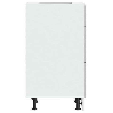 VidaXL Dolna szafka "Lyon" Betonowa Szara 40x46x81,5 cm Drewno klejone