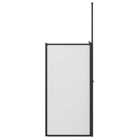 VidaXL Parawan prysznicowy Biały 120 x 70 x 137 cm Aluminium