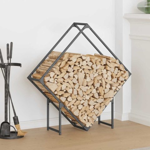 STOJAK NA DREWNO OPAŁOWE ANTRACYT 100X25X100CM