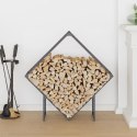 STOJAK NA DREWNO OPAŁOWE ANTRACYT 100X25X100CM