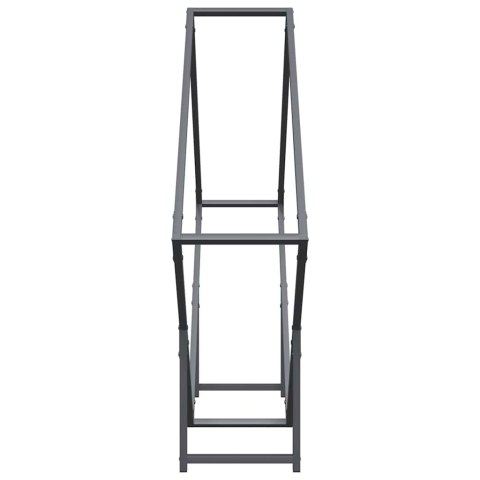 STOJAK NA DREWNO OPAŁOWE ANTRACYT 100X25X100CM