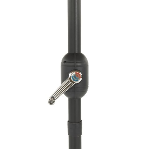 VidaXL Parasol ogrodowy z LED, stalowy słupek, brązowy, 388x388x248 cm