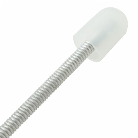 VidaXL Prawidła do butów, 5 par, białe, EU 35-38, plastik