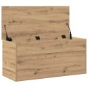 SKRZYNIA 100X42X46 CM DĄB ARTISAN KUFER BOX SZAFA PRZECHOWYWANIE SIEDZISKO