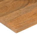 BLAT BIURKA Z WYCIĘCIEM 140X60X2,5CM SUROWE DREWNO MANGO