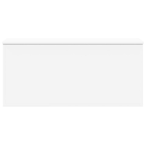 BIAŁA SKRZYNIA 100X42X46 CM KUFER STOLIK KAWOWY SZAFA BOX SIŁOWNIK GAZOWY