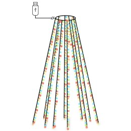 SIATKA LAMPEK CHOINKOWYCH 400 KOLOROWYCH DIOD LED 400CM