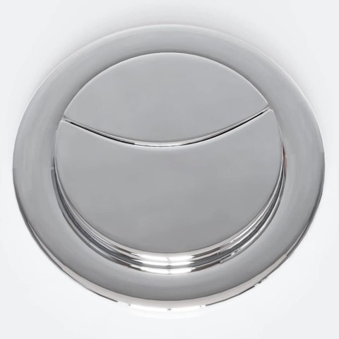 VidaXL Toaleta ze spłuczką, biała ceramika