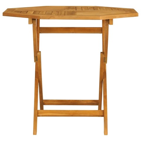 5-CZĘŚCIOWY ZESTAW MEBLI OGRODOWYCH DREWNO TEKOWE