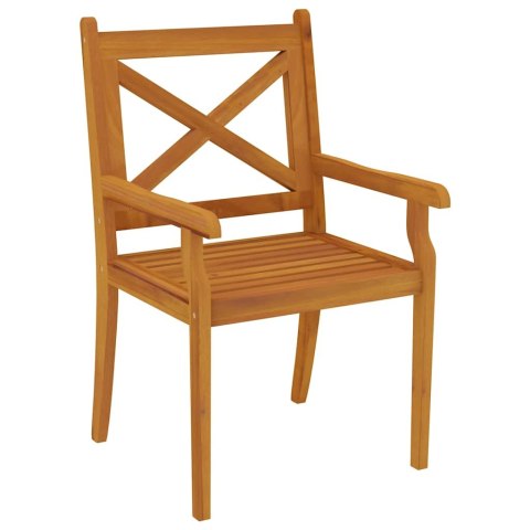 VidaXL 5-cz. zestaw mebli ogrodowych, lite drewno akacjowe