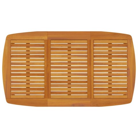 VidaXL 7-częściowy zestaw mebli ogrodowych, lite drewno akacjowe