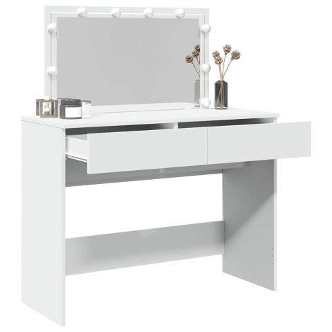 TOALETKA Z OŚWIETLENIEM LED BIAŁA 100X40X120CM