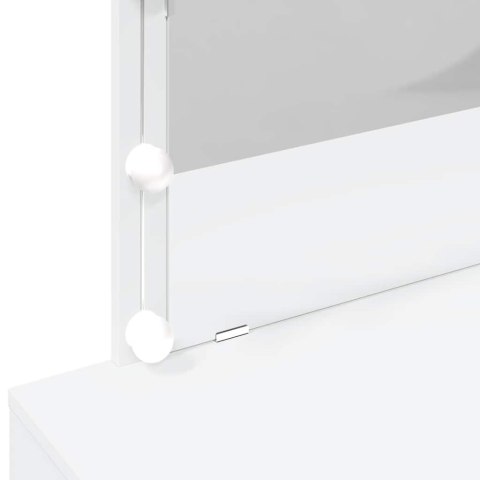 TOALETKA Z OŚWIETLENIEM LED BIAŁA 100X40X120CM
