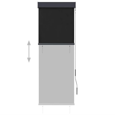 ROLETA ZEWNĘTRZNA 60X250CM ANTRACYTOWA