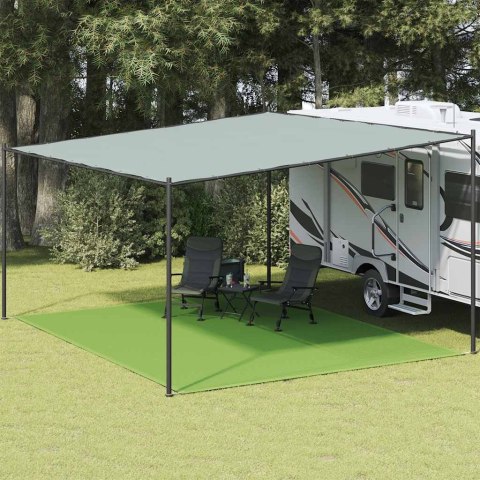WYKŁADZINA DO NAMIOTU JASNOZIELONA 400X500CM HDPE