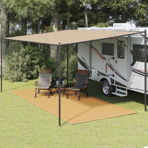 WYKŁADZINA DO NAMIOTU KOLOR PIASKOWY 250X550CM HDPE