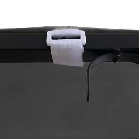 ANTRACYTOWE ZADASZENIE OGRODOWE 2X2,3 M SOLIDNA RAMA STALOWA DASZEK TARASOWY