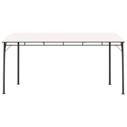 PAWILON OGRODOWY NAMIOT ALTANA 4X3M STALOWY KREMOWY MOCNY ZADASZENIE TARAS