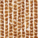 VidaXL Zasłona przeciwko owadom, ochra i biel, 56x185 cm, szenil