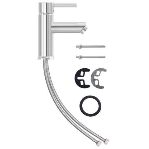 BATERIA UMYWALKOWA CHROMOWE WYKOŃCZENIE 130X176MM