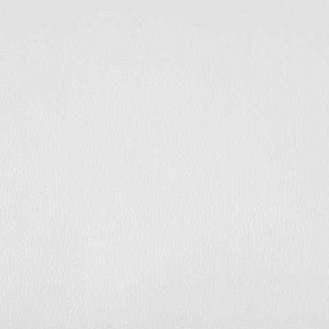 VidaXL Fotel kubik, biały, sztuczna skóra