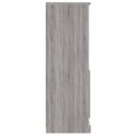 VidaXL Kredens, szary dąb sonoma, 60x35,5x103,5 cm