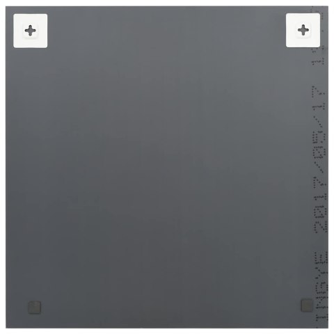 VidaXL Lustro ścienne, 40 x 40 cm, kwadratowe, szklane