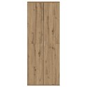 VidaXL Highboard Dąb rzemieślniczy 70 x 33.5 x 180 cm