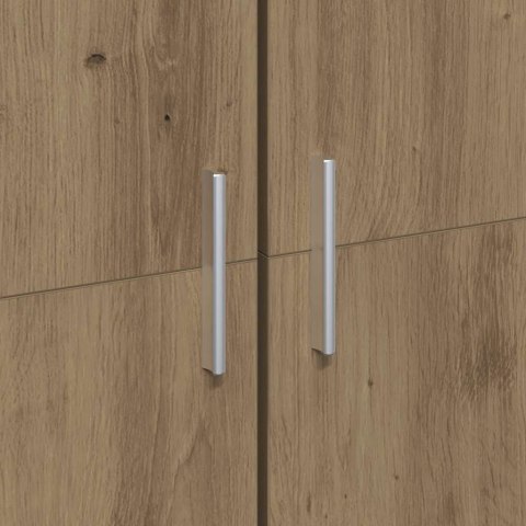 VidaXL Highboard Dąb rzemieślniczy 70 x 33.5 x 180 cm