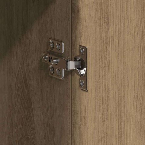 VidaXL Highboard Dąb rzemieślniczy 70 x 33.5 x 180 cm