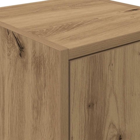 VidaXL Garażowa szafka ścienna Artisan Oak Drewno klejone