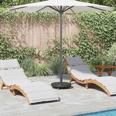 PODSTAWA DO PARASOLA ART DECO NA KÓŁKACH Ø 45X39,5CM ŻELAZO