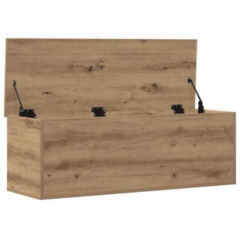 SKRZYNIA 102X35X35 CM DĄB RZEMIEŚLNICZY KUFER BOX SCHOWEK ORGANIZER SIEDZISKO