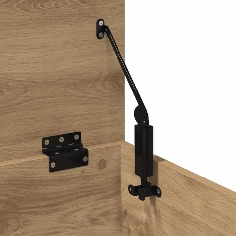 SKRZYNIA 102X35X35 CM DĄB RZEMIEŚLNICZY KUFER BOX SCHOWEK ORGANIZER SIEDZISKO