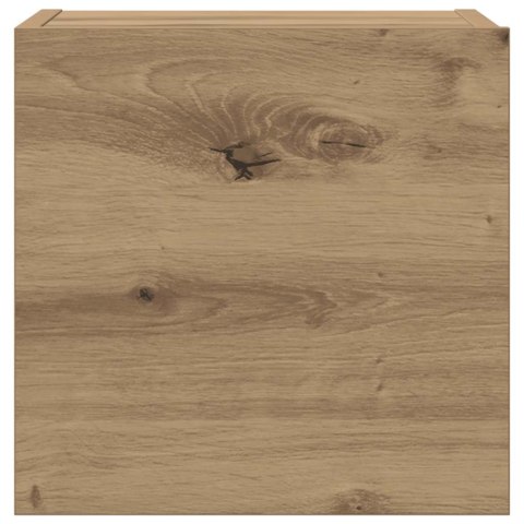 8-CZ. ZESTAW SZAFEK TV DĄB ARTISAN MATERIAŁ DREWNOPOCHODNY