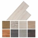 VidaXL Deski podłogowe 18 pcs Biały 5,26 m² PVC