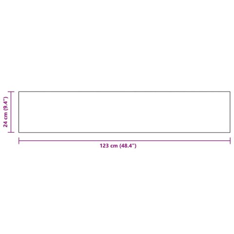 VidaXL Deski podłogowe 18 pcs Biały 5,26 m² PVC