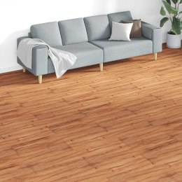 VidaXL Deski podłogowe 18 pcs Brązowy 5,26 m² PVC