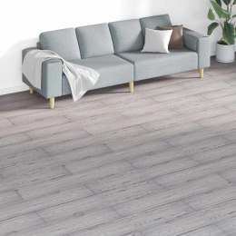 VidaXL Deski podłogowe 18 pcs Ciemnoszary 5,26 m² PVC