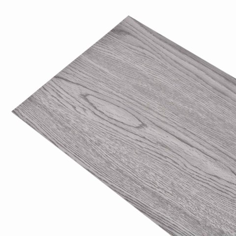 VidaXL Deski podłogowe 18 pcs Ciemnoszary 5,26 m² PVC