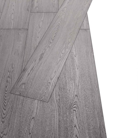 VidaXL Deski podłogowe 18 pcs Ciemnoszary 5,26 m² PVC