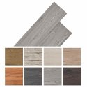VidaXL Deski podłogowe 18 pcs Ciemnoszary 5,26 m² PVC