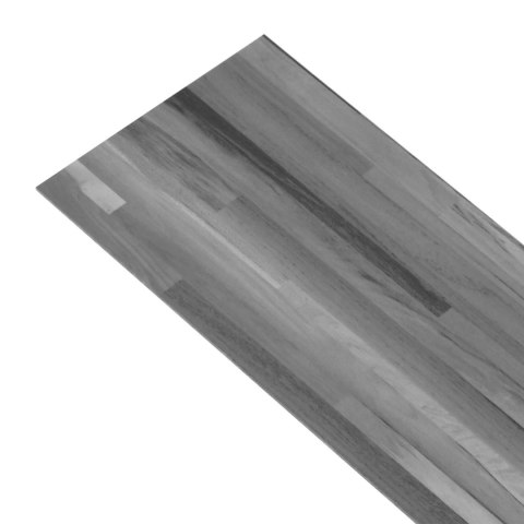 VidaXL Deski podłogowe 18 pcs Szary 5,26 m² PVC