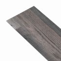 VidaXL Deski podłogowe 36 pcs Brązowy 5,02 m² PVC